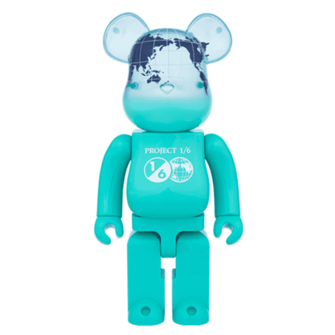 BE@RBRICK Project 1/6 Full Set – Ocean Blue 400% – drunkenbears