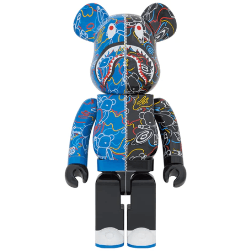 BAPE(R) BE@RBRICK LINE CAMO SHARK 1000% – drunkenbears