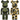 Superalloy BE@RBRICK 1ST CAMO GREEN/ YELLOW 200% drunkenbears