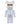 BE@RBRICK Daft Punk White Suits 400%