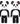 BE@RBRICK Milk Panda Pair 400%