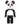BE@RBRICK Milk Panda Pair 400%