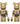 BE@RBRICK Gods of Wind and Thunder 100% & 400% 4 PCS SET