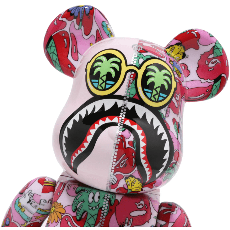 BE@RBRICK Harrington 100%&400% ピンク | pick.com.mx