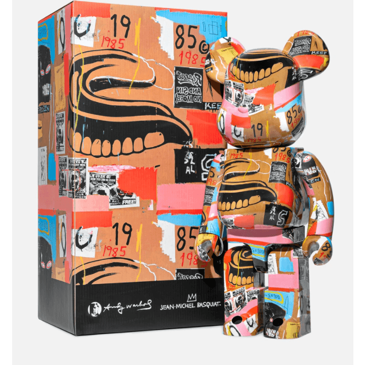 BE@RBRICK Andy Warhol × JEAN-MICHEL – drunkenbears